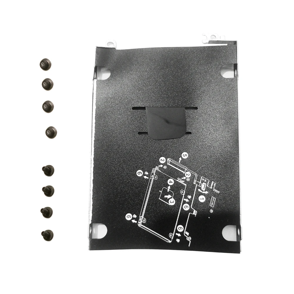 Nuovo SATA HDD SSD 2.5 Staffa per disco rigido per notebook Caddy Telaio per 430 G6 431 G6 440 G6 445 G6 450 G6 Laptop HDD Caddy con viti