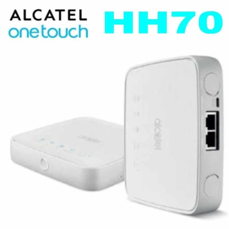 Alcatel Unlocked LinkHub HH70 EE HH70V Cat 7 300Mbps FDD TDD Wireless Router.4G Cpe 4G LTE Router With 2 Pcs Antenna