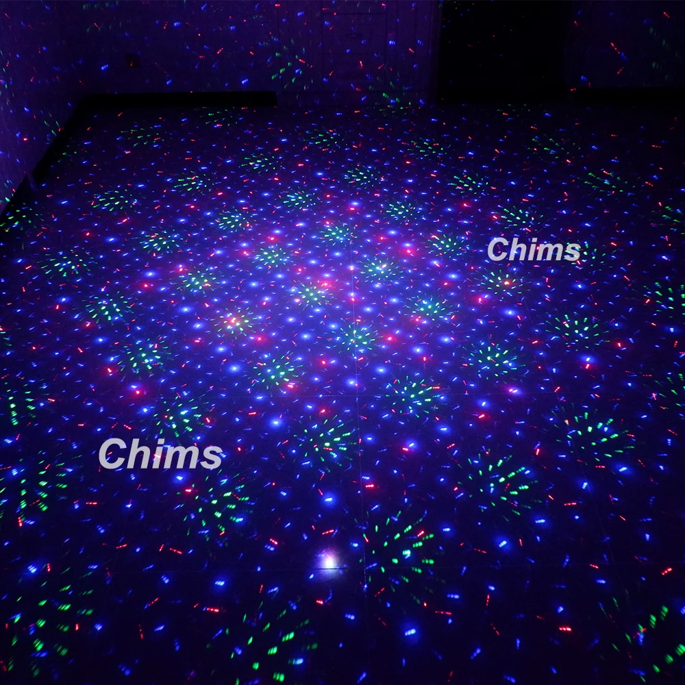 Chims Mini Party Laser Light Disco Karaoke Outdoor Home Lights Battery Operated Draagbare Rgb Meteor Star Projector Verlichting