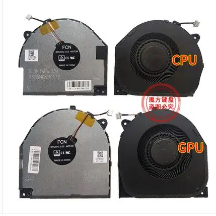 New for Lenovo Legion Y7000 Y530 Y530-15ICH Laptop CPU & GPU Cooling Fan A Pair