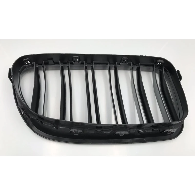 

1 Pair Gloss Black Front Kidney Grill Double Line Grille Repair Part Grilles For BMW F18 F10 F11 5 Series 2010-2014