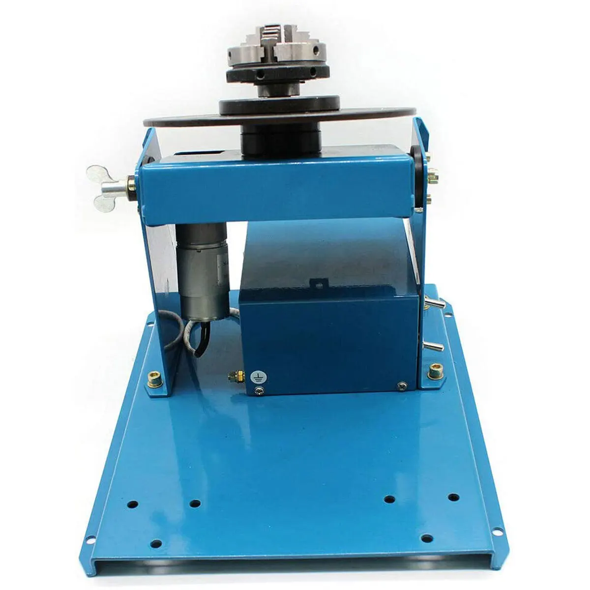 10KG Rotary Welding Positioner Turntable Table 110/220V High Positioning Accuracy Suitable for Cutting, Grinding, Assembly