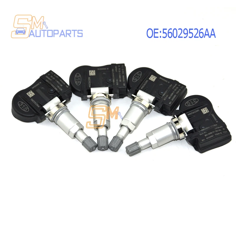 Capteurs de pression TPMS de haute qualité pour Dodge Jeep, 56029526AA, 315MHz, fusible, 68001696AA, 680788Également AA