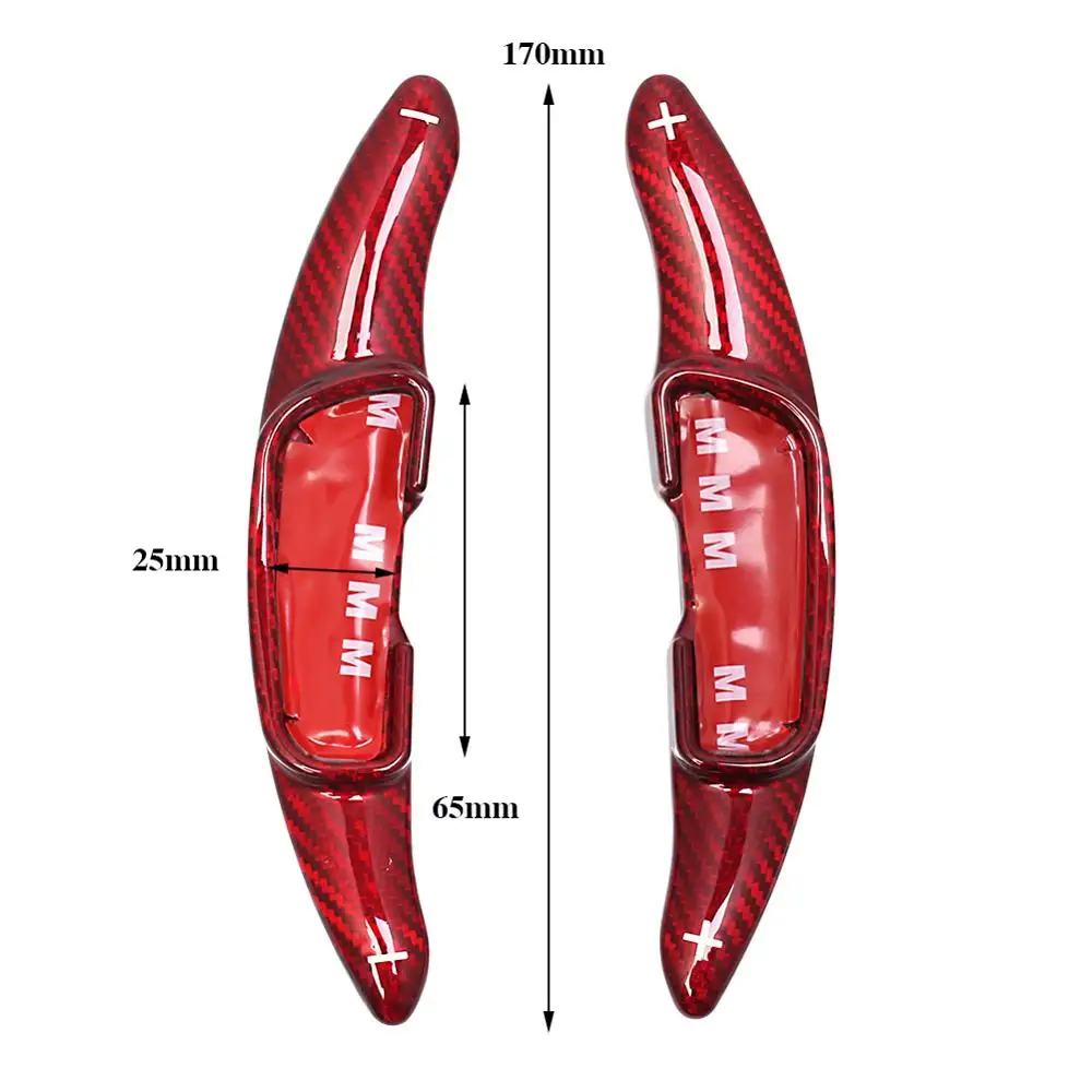 Carbon fibre Steering Wheel Shifter Paddles For Mazda 3 6 CX-3 CX4 CX-5 MX5 Paddle Paddle Shift Steering Wheel Shifter Extension