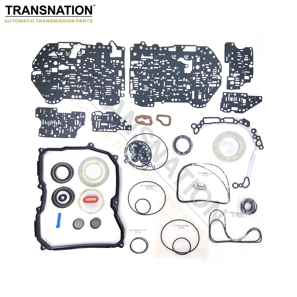 TF60-SN 09G Automatic Transmission Overhaul Rebuild Kit Seals Gaskets Fit For VW Tuan Magotan Car Accessories Transnation