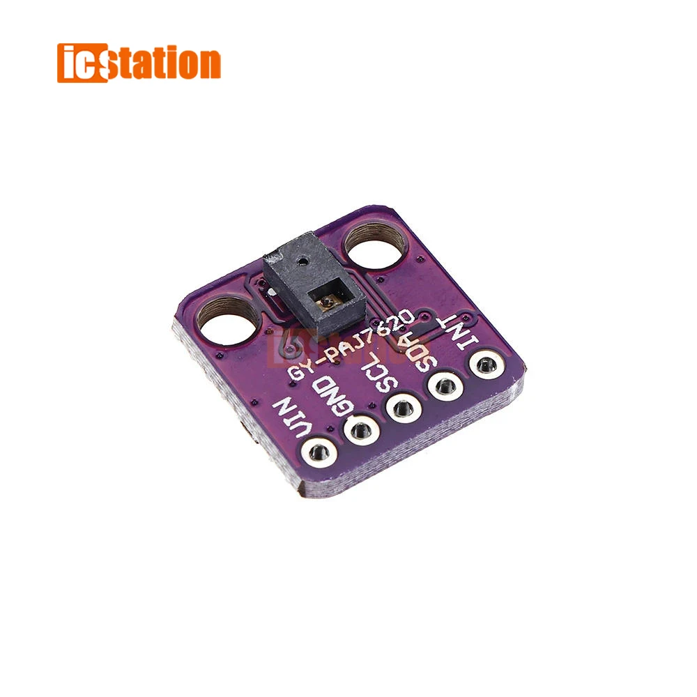 PAJ7620U2 GY-PAJ7620U2 مختلف وحدة استشعار التعرف على لفتة المدمج في 9 إيماءة إيك واجهة التعرف الذكي