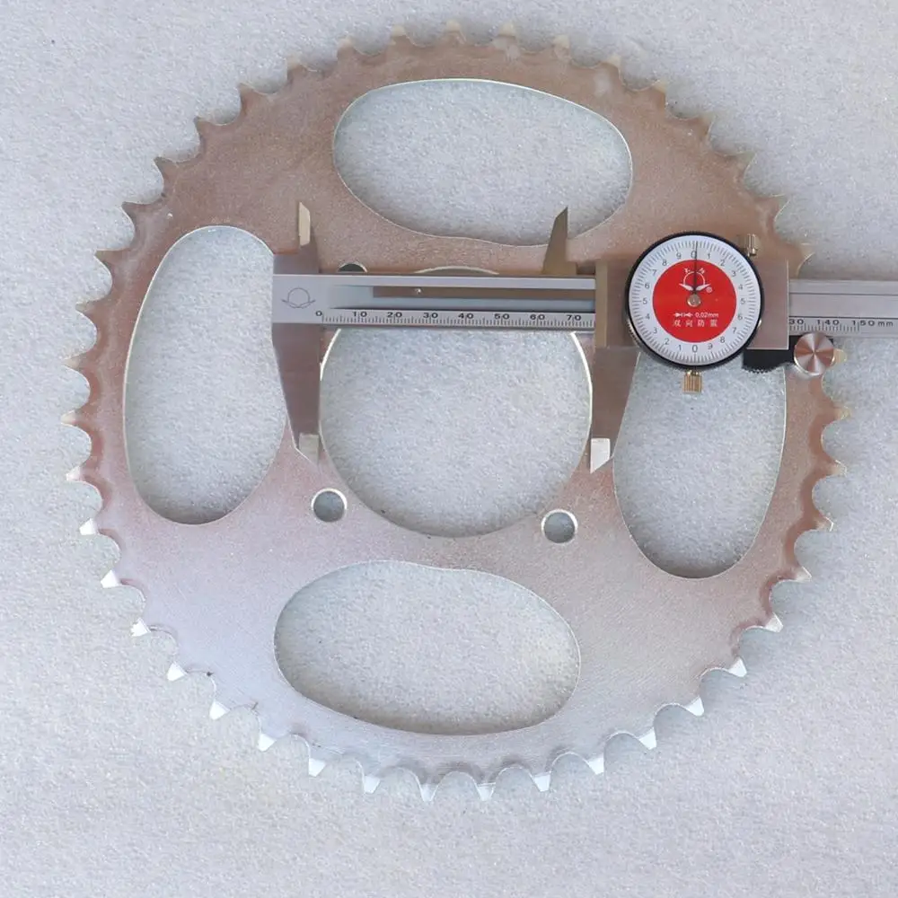 Motorcycle parts Chain 520 Rear Sprocket 43T tooth 76MM For Go-kart ATV Bike