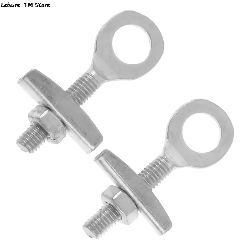 2PCS Fixed Gear Bicycle Chain Adjust Bolt Commuting Bike Chain Tensioner Bolts