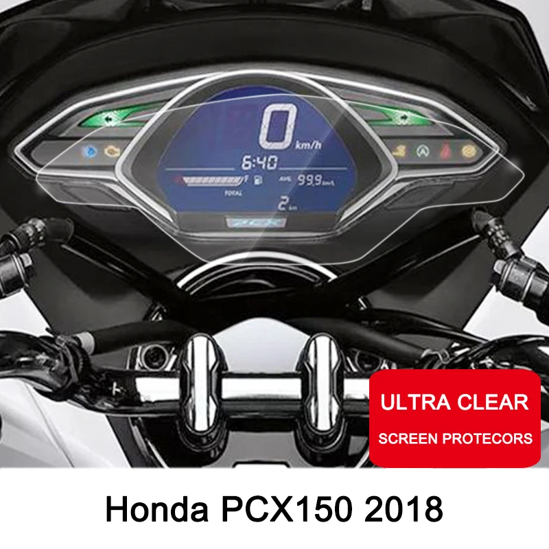 Motorcycle Cluster Scratch Protection Film Screen Protector For Honda PCX 150 2018-2019