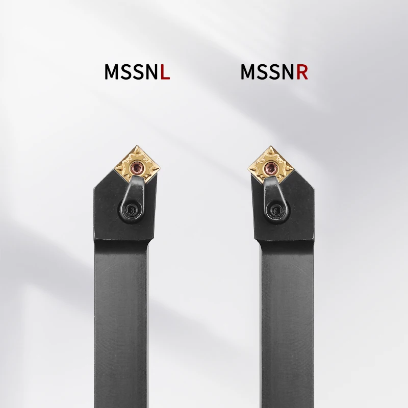 MSSNR1616H12/MSSNL2020K12/MSSNR3232P12 External turning tools, CNC machining tools and SNMG12 inserts