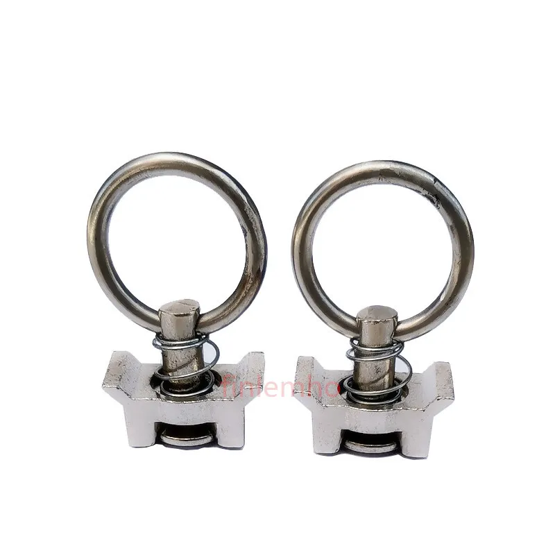 2PC DJ Speaker Rigging Single Stud With Ring Cabinet Accessories For Ceiling Hang System Home Theater Karaoke Professional Audio