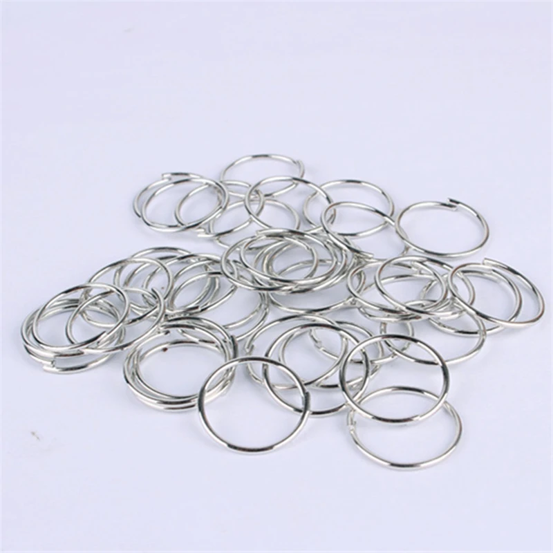 100pcs 14mm Hair Braid Rings Accessories Clips for Women and Girls Dreadlocks Beads Set Color Gold/Sliver/Deep Copper Hair Rings