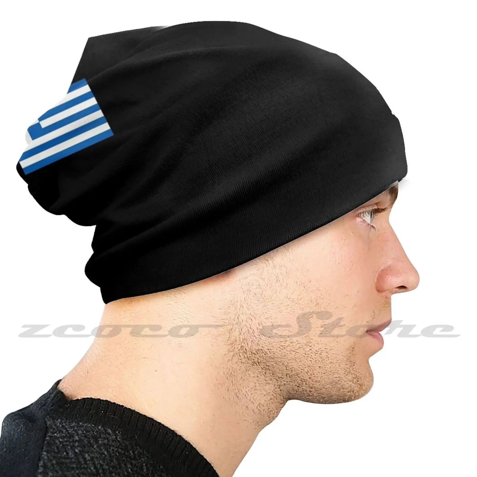 Greece Flag Face Mask Adult Kids Knit Hat Hedging Cap Outdoor Sports Breathable Greece Greek Hellenic Hellas Athens Greece