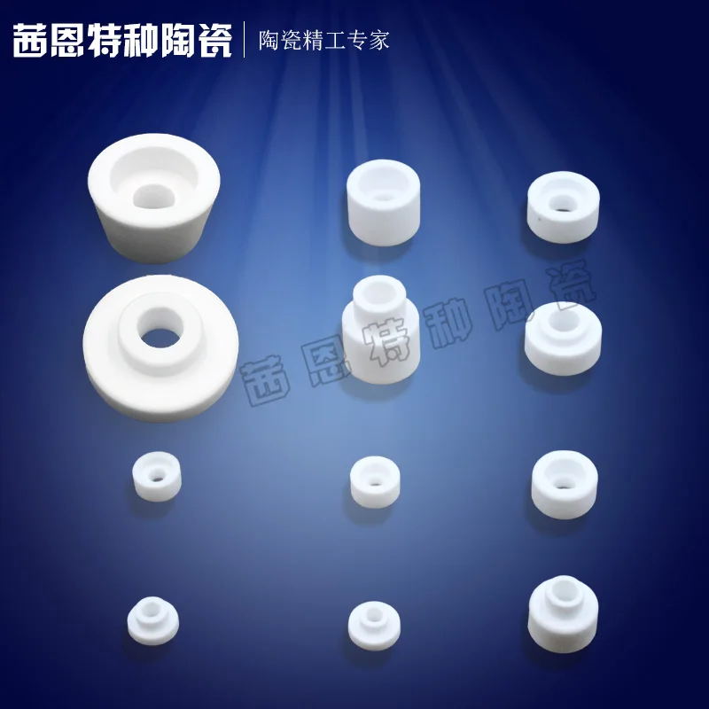 Alumina ceramic male and female sleeves, high temperature resistant ceramic sleeves, insulating washers