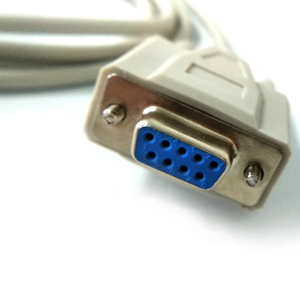 DB9 RS232 serial to RJ22 adapter cable tls2200 pc to printer cable TLS2200 PC - printer cable