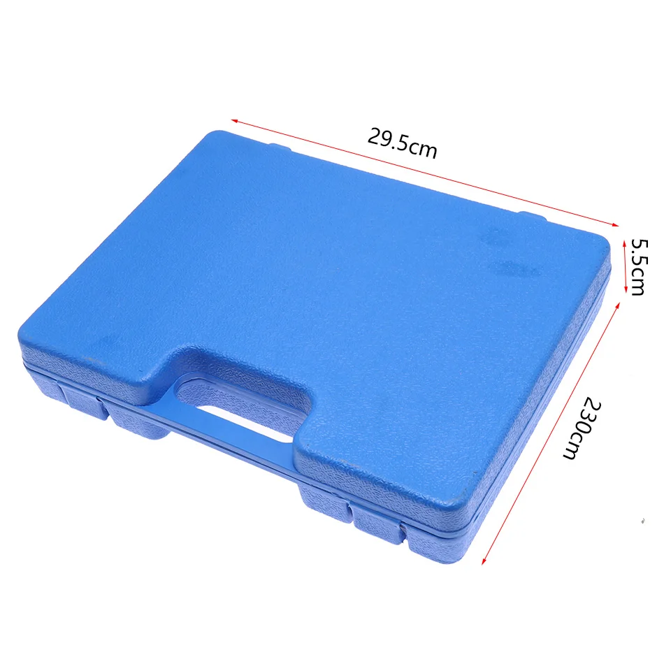 17pcs Set di punte per trapano a percussione elettrico Sds scalpello scatola di plastica gambo impatto rotante calcestruzzo muratura scanalatura nuovo