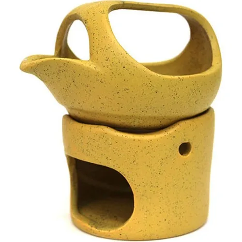 Gift Idea Pitcher Shape Censer Yellow Color