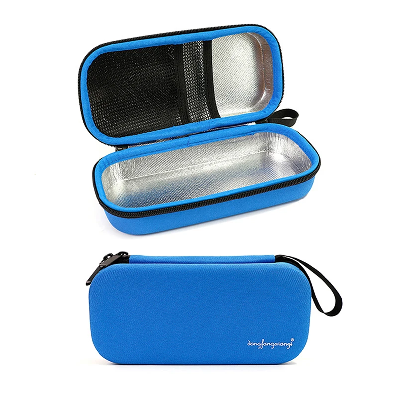 New Portable Insulin Cooler Bag Drugs Diabetic Insulin Travel Case Cooler Pill Box Bolsa Termica Aluminum Foil Ice Bag