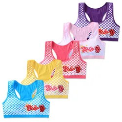 Girls Training Bras Young Girl Bra Cotton Teenage Underwear for Kids Summer Teens Puberty Clothing Underwear for Girls