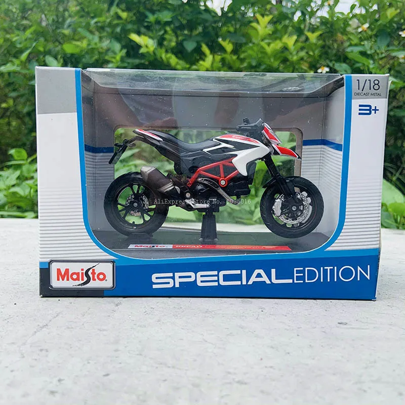 Maisto 1:18 16 styles Ducati Hypermotard SP original authorized simulation alloy motorcycle model toy car gift collection