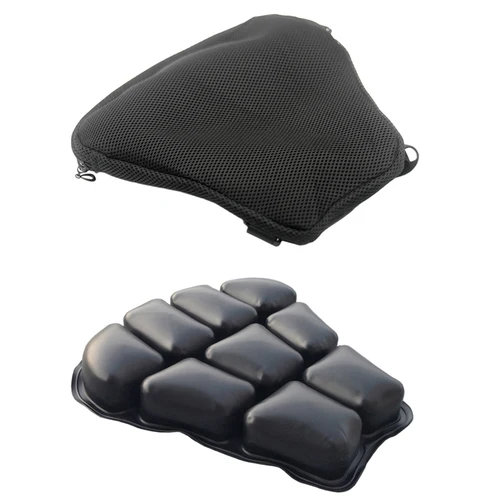Imagen 2 del producto Almohadilla de aire Universal de TPU para asiento de motocicleta, bolsa para Honda JAIRHAWK Cruiser R CBR600, Harley, BMW, 1 unidad