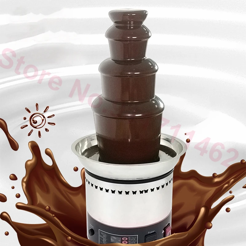 Chocolate Fountain Maker Machine Chocolate Melter Warmer Chocolate Fondue Waterfall For Party Wedding Birthday Christmas