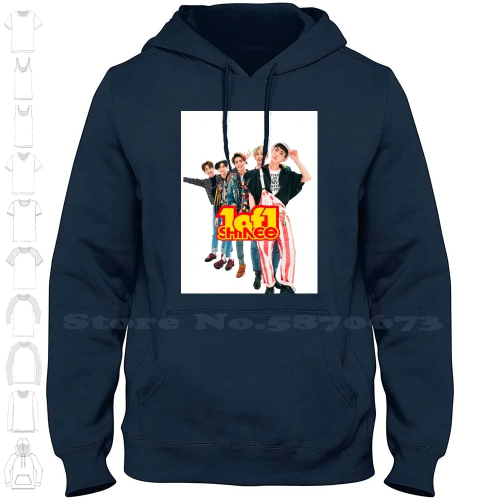 Shinee . 100% Cotton Hoodie T-Shirt Shinee Kpop K Pop Korean Jonghyun Minho Key Onew Taemin Boygroup Tumblr Edit Sm Super