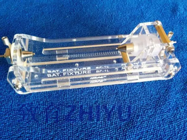 Soporte de prueba de batería profesional de cuatro cables, prueba de resistencia interna de la batería cilíndrica y prueba de capacidad precisa