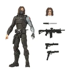 Marvel Legends Disney+ The Falcon And The Winter Soldier Flashback Bucky Barnes 6