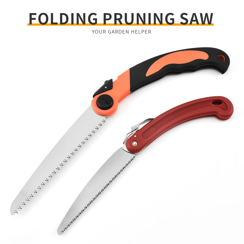 

HDL Pruning Saws Foldable Garden Hand Saws Carbon Steel Branch Saw Camping Hand Tools For Garden,Orchard Trees Cutter