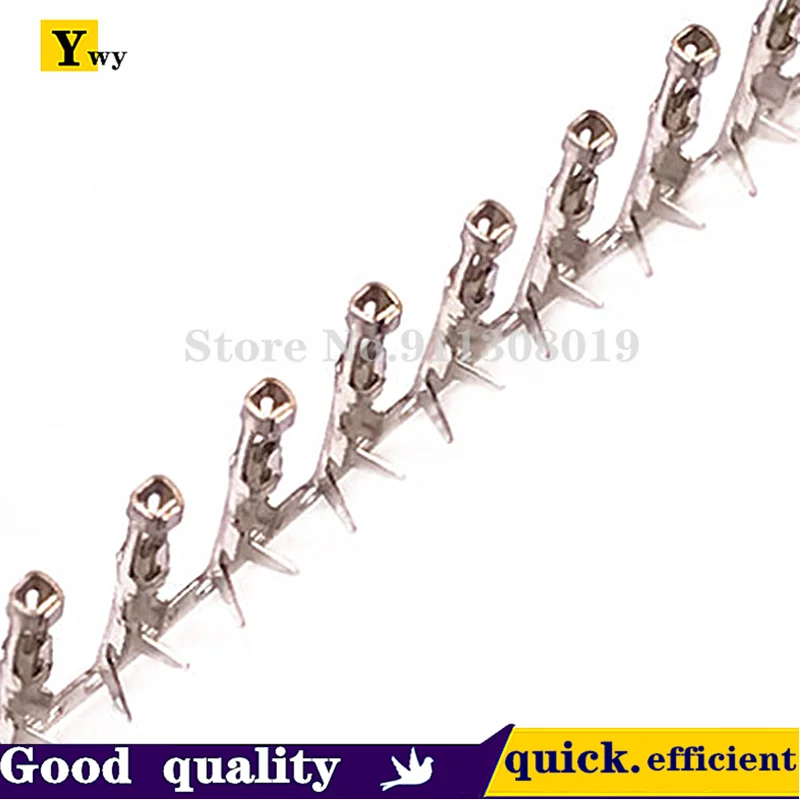 (100 pcs) 2.54MM DuPont female reed cold pressing head cold pressing terminal crimping terminal crimping head copper