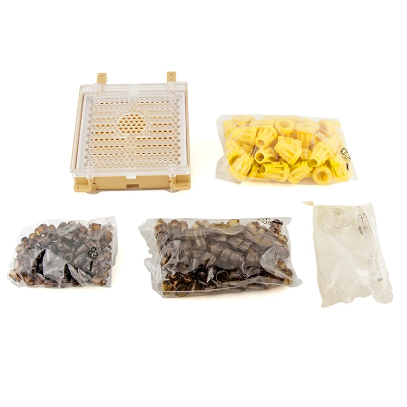 Jenter Kit, One Complete Jenter Kit, Jenter Queen Rearing Kit for Bee Breeding, Queen Bee Breeding Kit