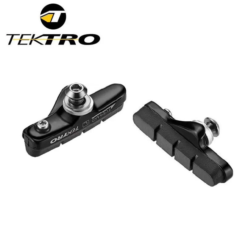 

TEKTRO-V Brake Shoes for Caliper Brakes and Aluminum Rims, Cartridge Holder, P477, 55mm, 8 Rims, 5 Vertical Adjustment