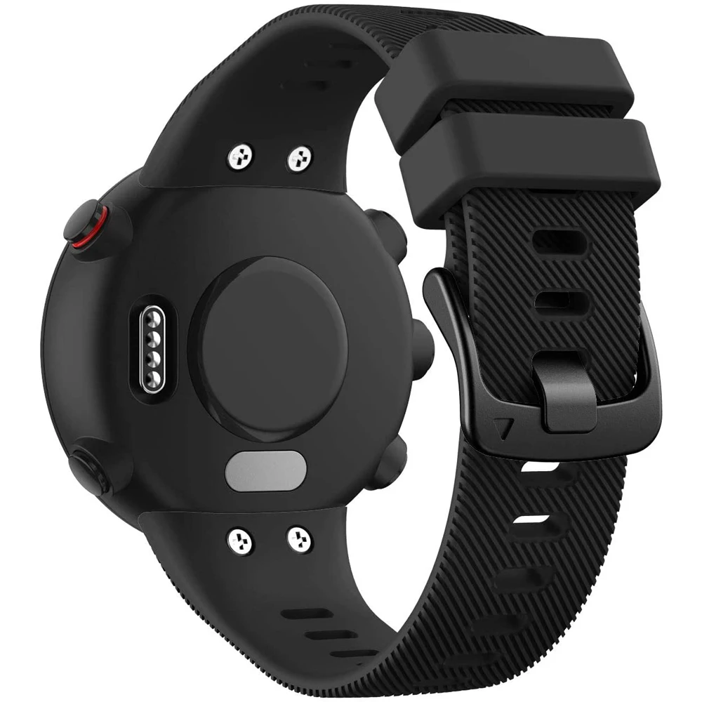 YAYUU-Correa de reloj para Garmin Forerunner, 45 bandas, silicona suave, deportiva, repuesto, correa para ejercicio, Garmin Forerunner 45