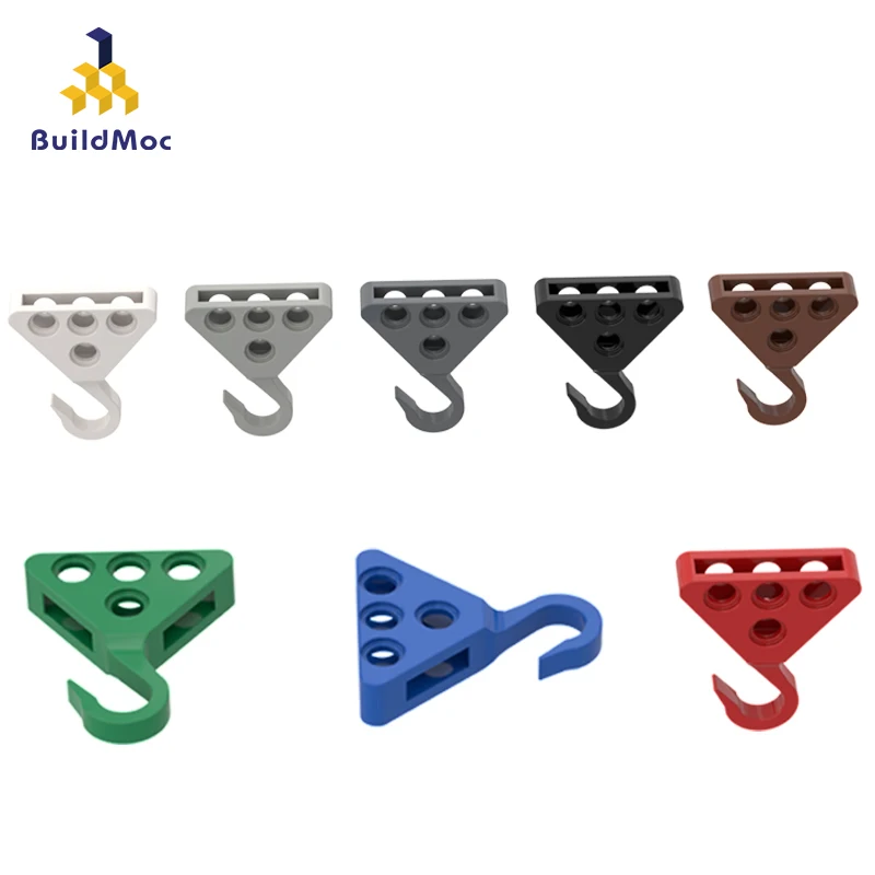 BuildMOC 1PCS 70644 Hook Ldd70644 70496 For Building Blocks Parts DIY Construction Educational Classic Brand Children Gifts