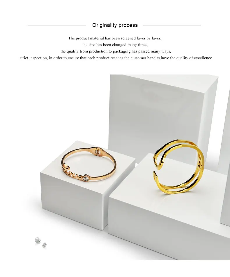 Oirlv Weiß Massivholz Schmuck Display Set für Armreif Ring Halskette Ring Shop Schrank Schmuck Veranstalter Rack – Detail 2