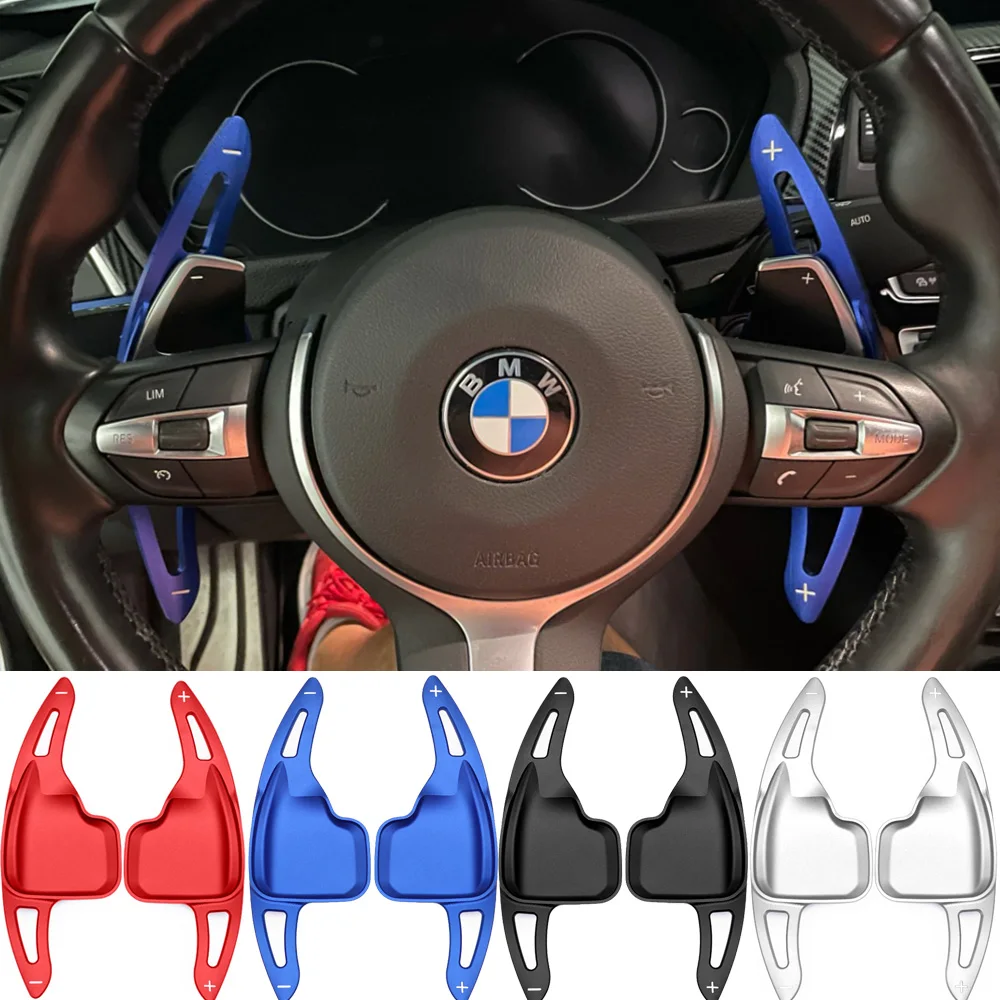 Paddle Shift For BMW 5/6/7 Series GC GT F06 F07 F10 F11 F12 F13 F02 F04 Gran Coupe Turismo Car Steering Wheel Extend DSG Sticker