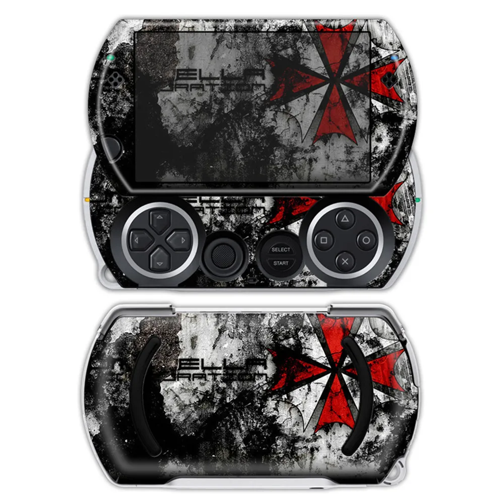Calcomanías de vinilo impermeables para PSP GO, cubierta protectora de piel para consola PSP GO