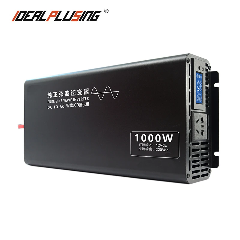 IDEALPLUSING 600w 1000w 12v 24v 48v 60v 72v 84v Input, 220vac 120vac  Output Offgrid Hybrid Inverter