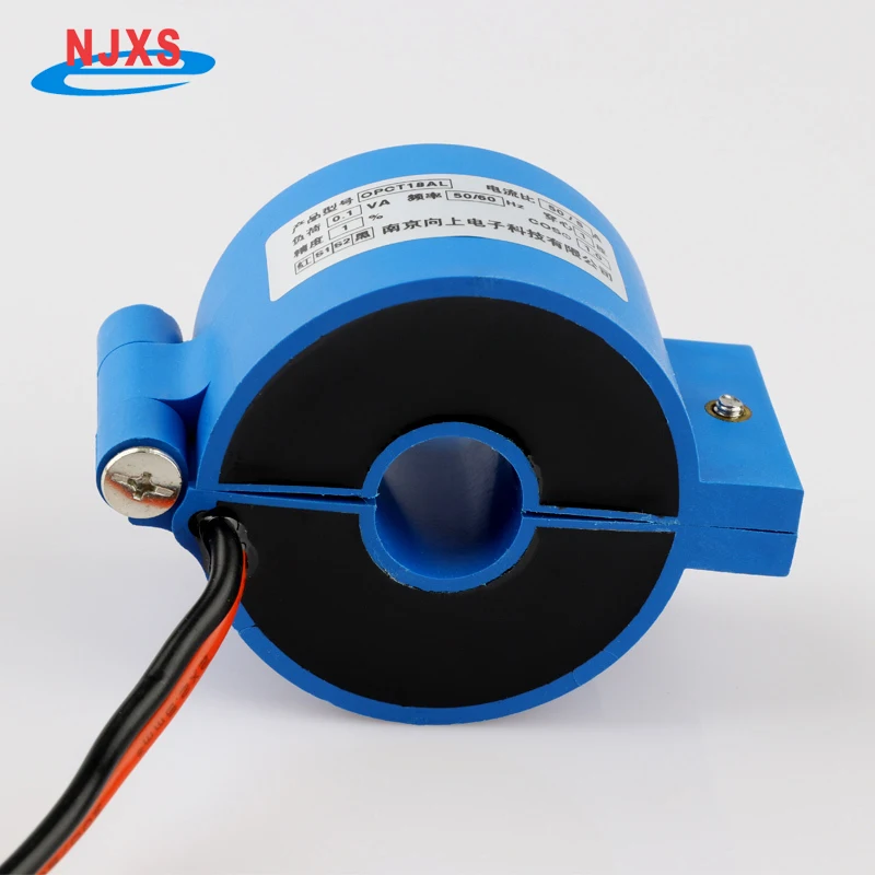 Outdoor Waterproof Split Core Current Transformer Open Type OPCT18AL 50/5 60/5 75/5 100/5 Electrical transformation clamp on cts