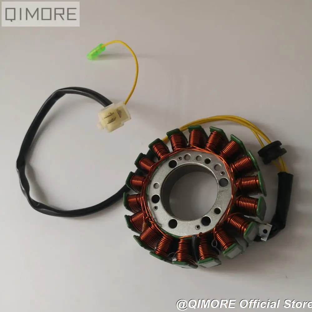 18-pole DC fired Magneto Stator for Scooter Moped Motorcycle CF250 V3 V5 CH250 CN250 with 250cc Water-cooled Vertical Engine