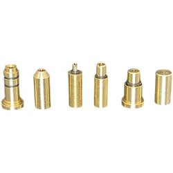 9 Stks/set Herbruikbare Koperen Koperen Gasmondstuk Adapter Voor Dunhill Dupont En Andere Aanstekers Speciale Navulling Butaan Reparatie Tools