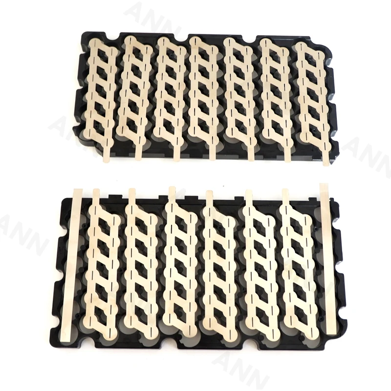 علبة بطارية ليثيوم دراجة كهربائية 48 فولت/51.2 فولت + حامل + حامل لبطارية 13S/14S 6P 18650 يمكن وضع 84 خلية