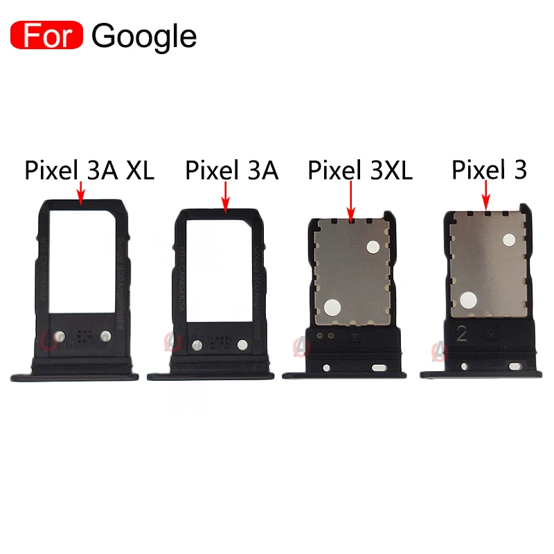 For Google Pixel 3 3xl 3a 3A XL SIM Card Sim Tray Socket Slot Holder Replacement Parts