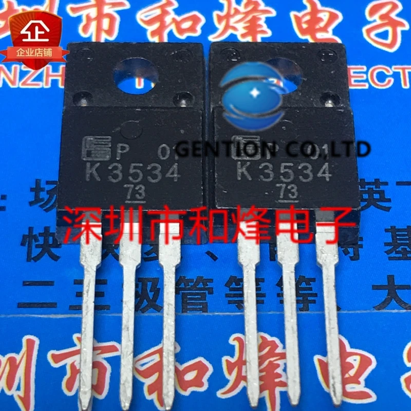 

10PCS K3534 2SK3534 TO-220 900V 7A in stock 100% new and original