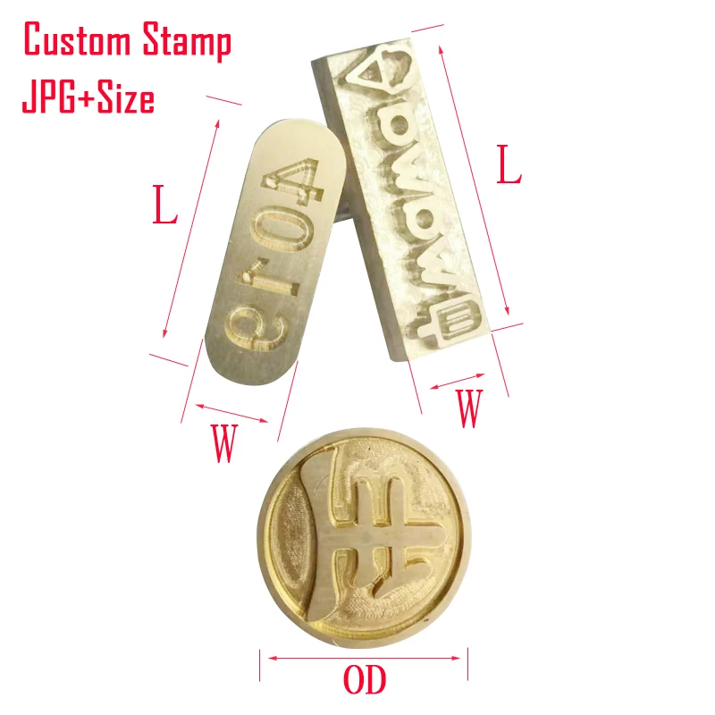 

LOGO Stamp mold for Leather Hot Foil embossing Dies Stamping Digital Alphabet For Leather Stamp DIY Mould copper bronzing die