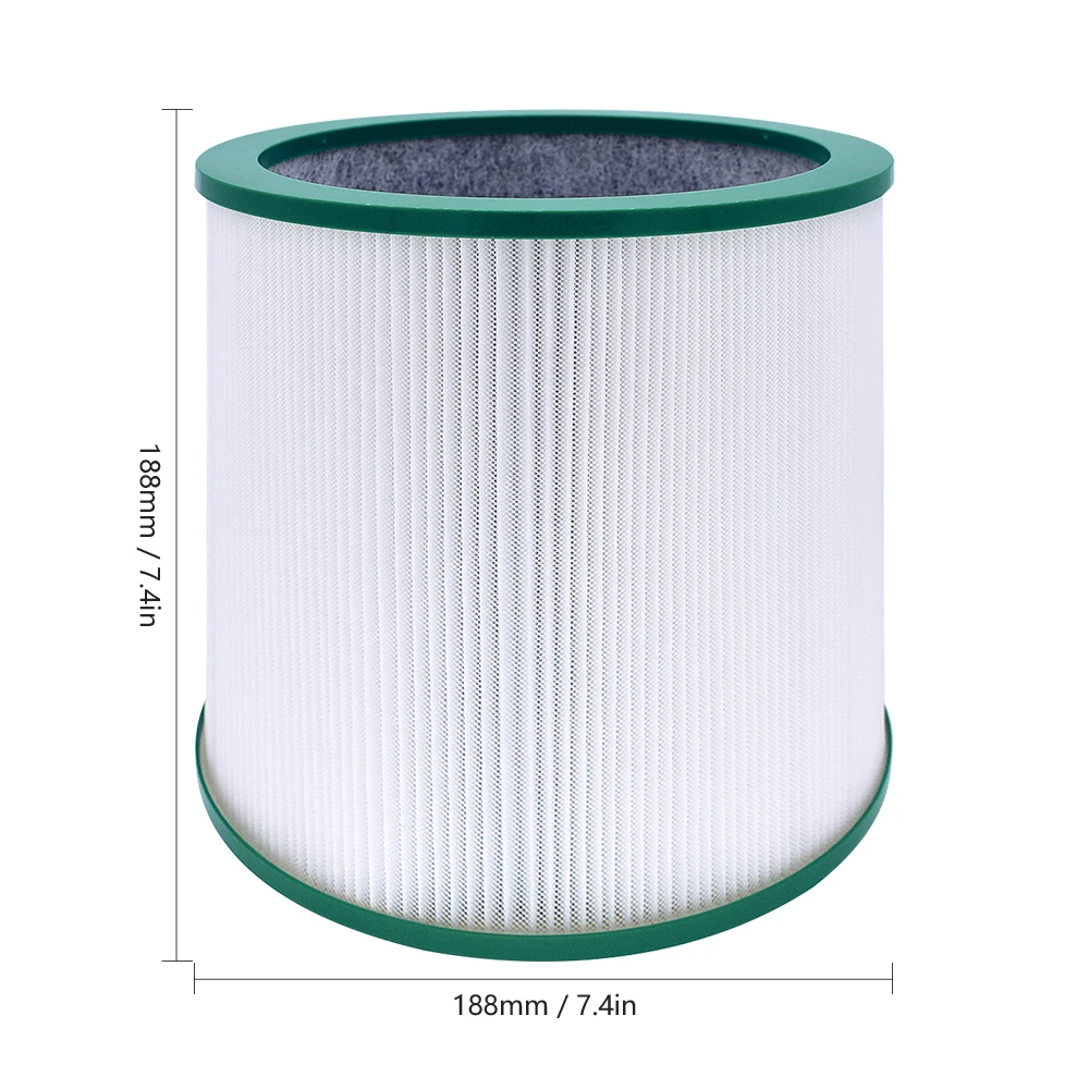 Compatible with Dyson BP01 TP00 TP02 TP03 AM11 Pure Hot Cool Air Purifier Air Filter Part 968126-03 Parts Accessory Replacement