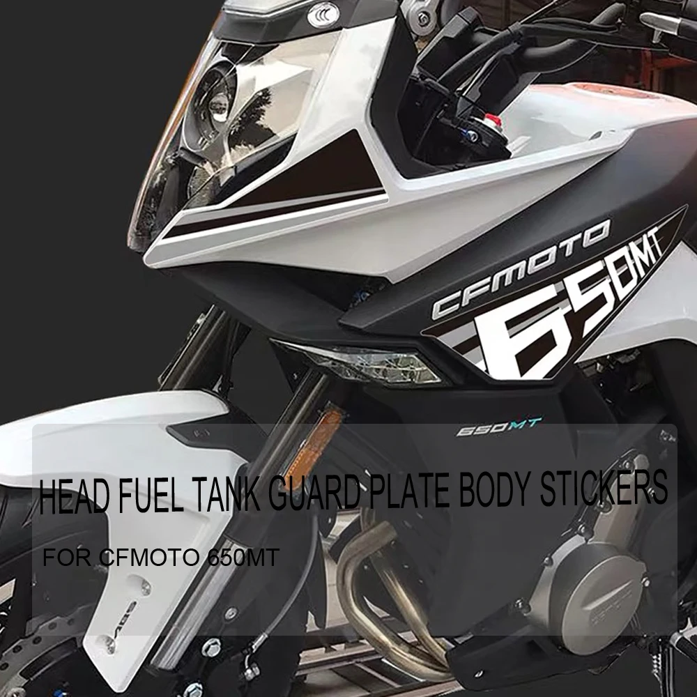 

Motorcycle 2D Fairing Emblem Sticker Motor Scratch Decal For CFMOTO CF650MT 650MT Accessories