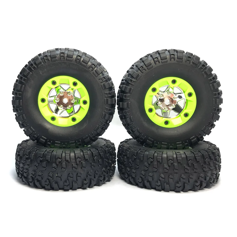 Original Wltoys 12428 12423 Rubber RC Car Wheels Tires for 124018 124019 144001 1/12 FY03 01/02/03/04/05 Q39 Q40 Q46 RC Car