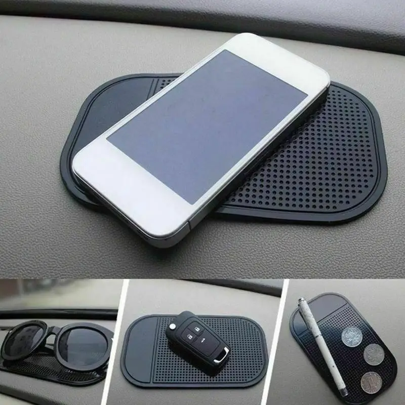 Auto Mobiele Telefoon Houder Antislip Patch Siliconen Pad Ronde Mat Houder Waterdicht Dashboard Magic Anti-Slip